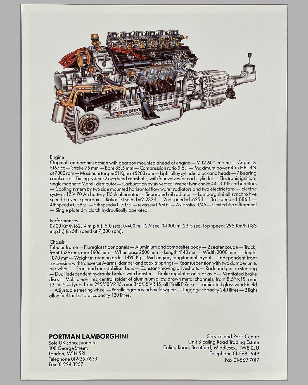 Lamborghini Countach 25th Anniversary Edition, 1988 3