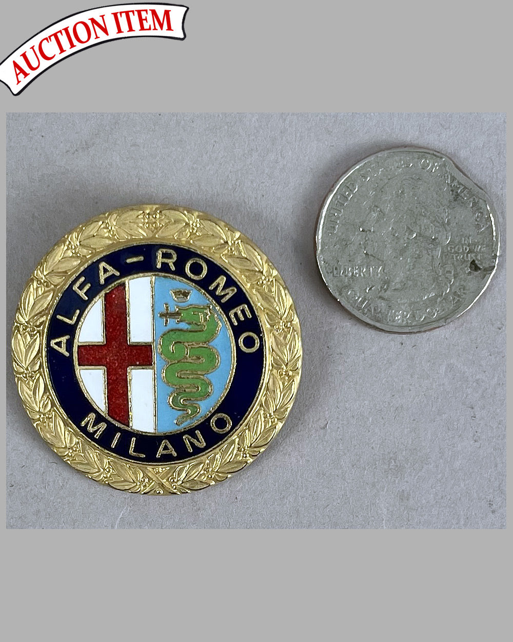 Large Alfa Romeo pin