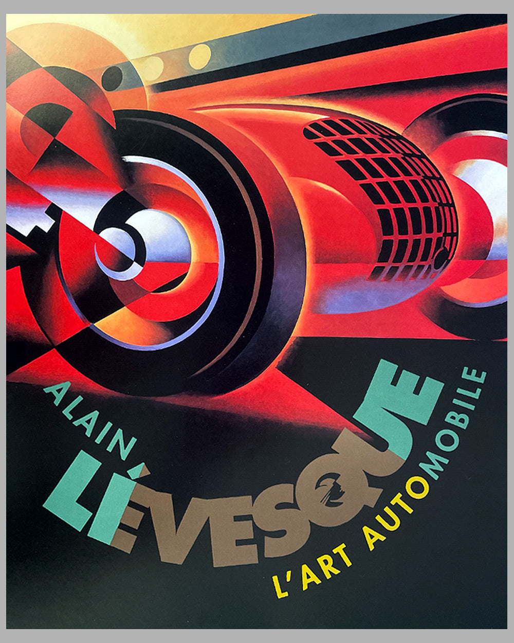 Alain Lévesque one man show poster 3