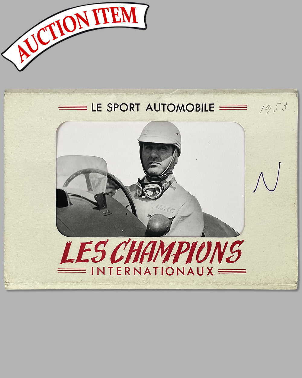 1953 “Les Champions” postcard folio