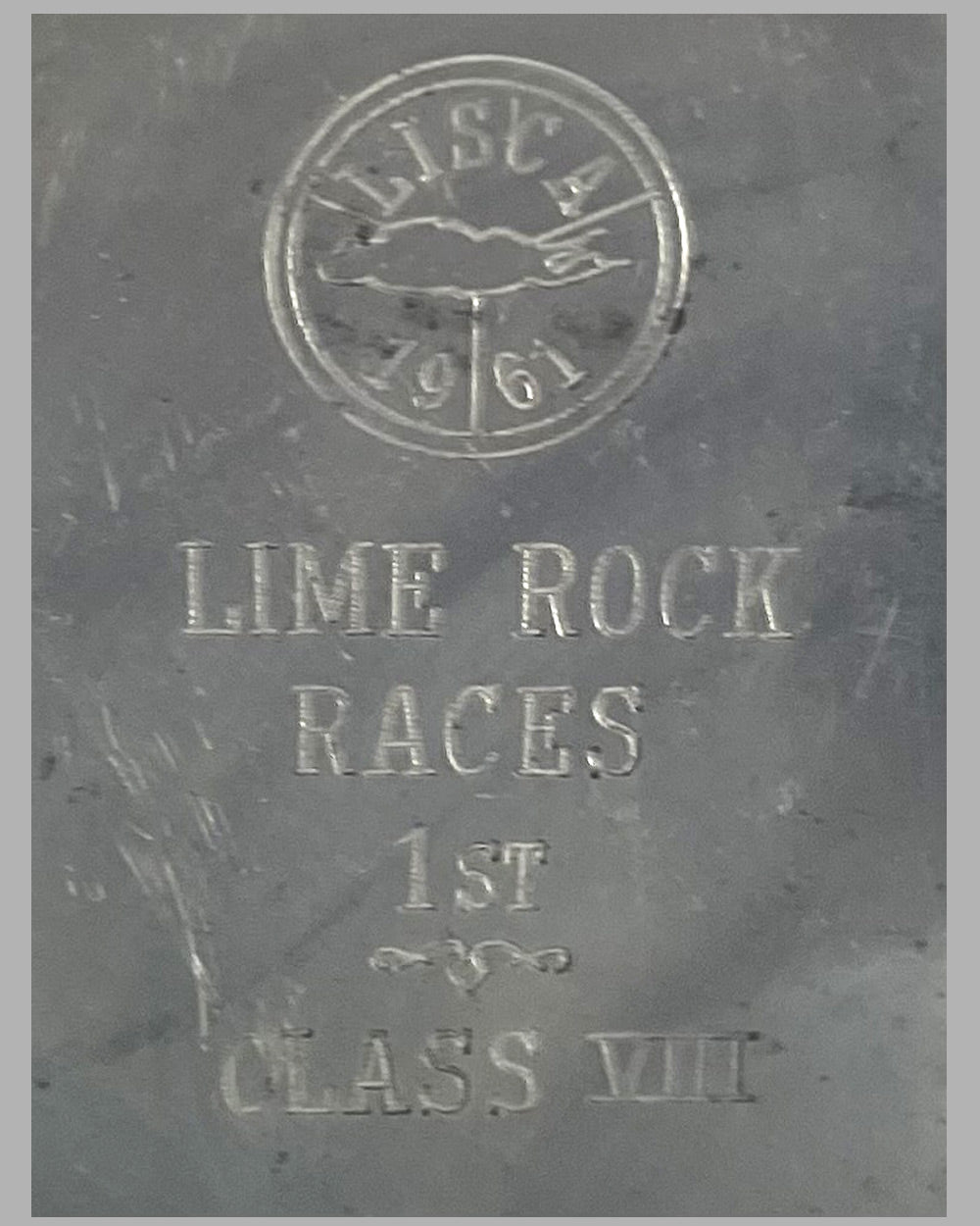1961 Lime Rock Races trophy 2