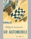 Loterie Nationale original advertising Poster by Geo Ham 6
