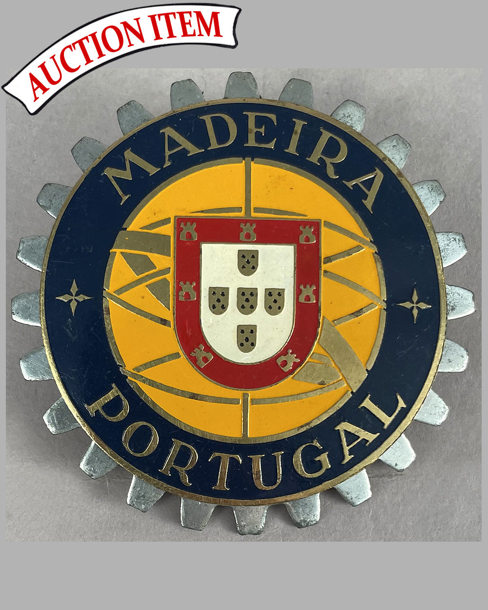 Madeira Portugal grill badge