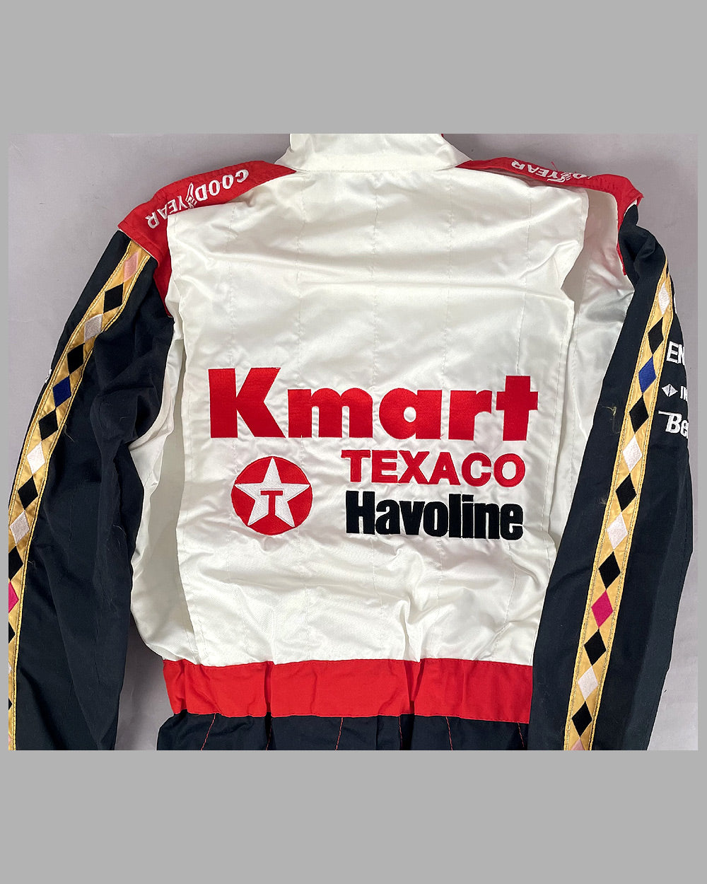 Nigel Mansell autographed crew suit by Sparco 4