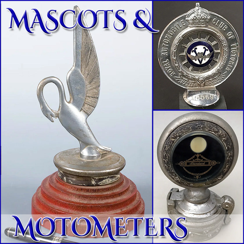 Vintage Automotive Mascots & Motometers