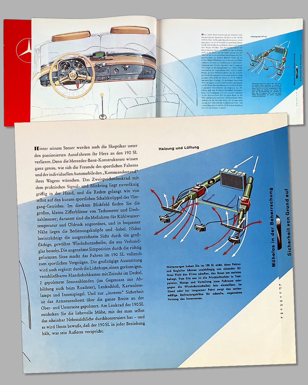 Mercedes Benz 190 SL Deluxe factory catalog 3