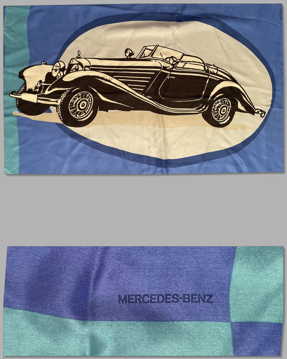 Mercedes Benz 540K silk scarf 2