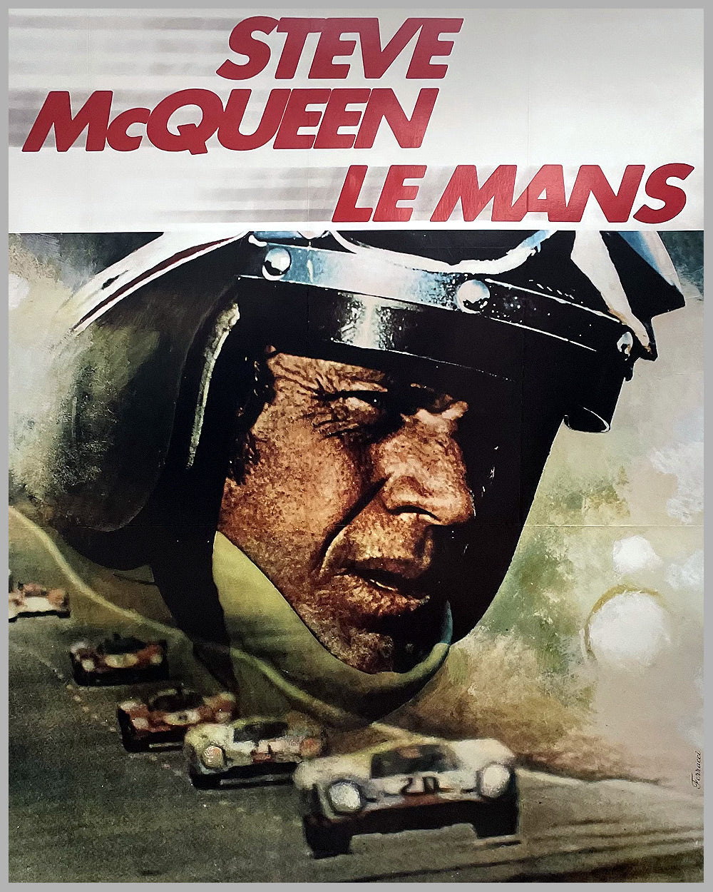 Steve McQueen - Le Mans movie poster 2