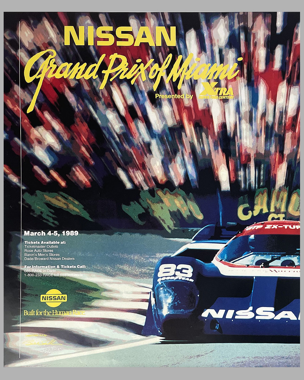 The 1989 Nissan GTP ZX-Turbo / Available Now on iRacing