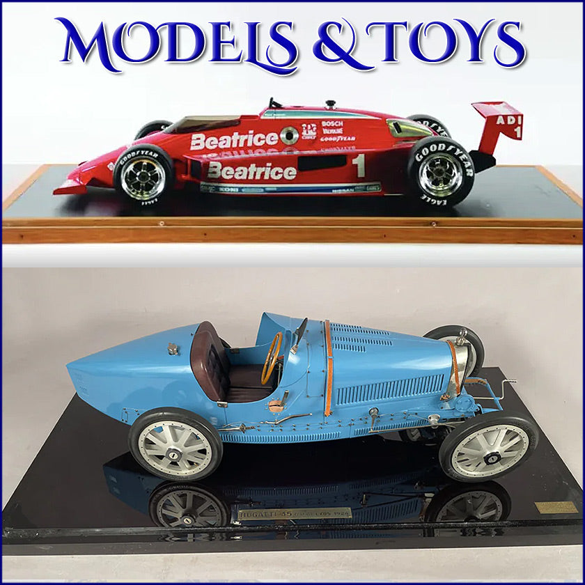 Vintage Transportation & Auto Racing Models & Toys