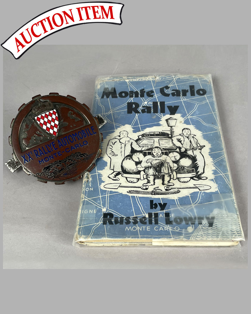 Two 1950&#39;s Monte Carlo Rally items