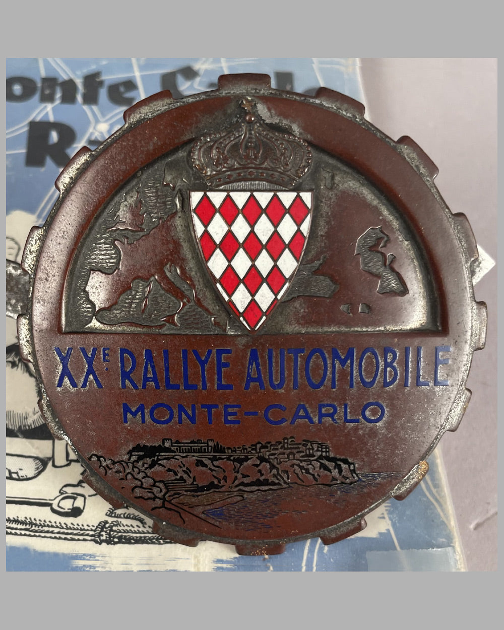 Two 1950's Monte Carlo Rally items 8