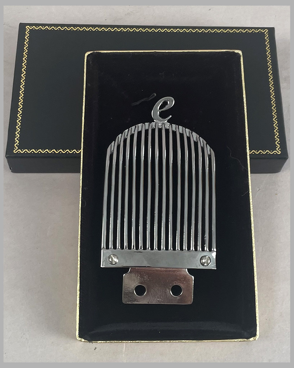 Morgan bumper or bar badge