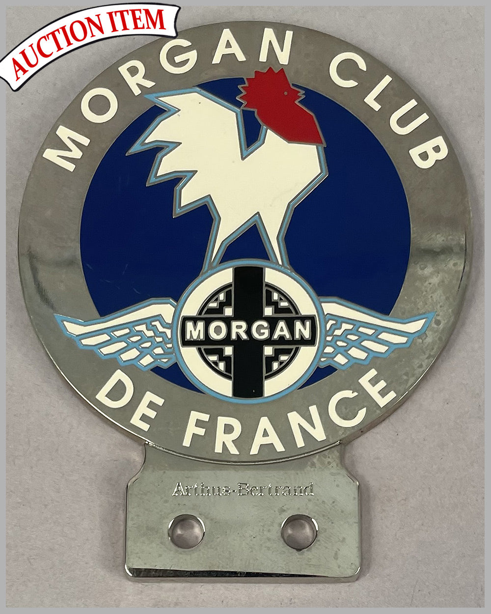 Morgan Club de France bumper or bar badge