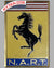 NART grill or trunk badge, 1960’s
