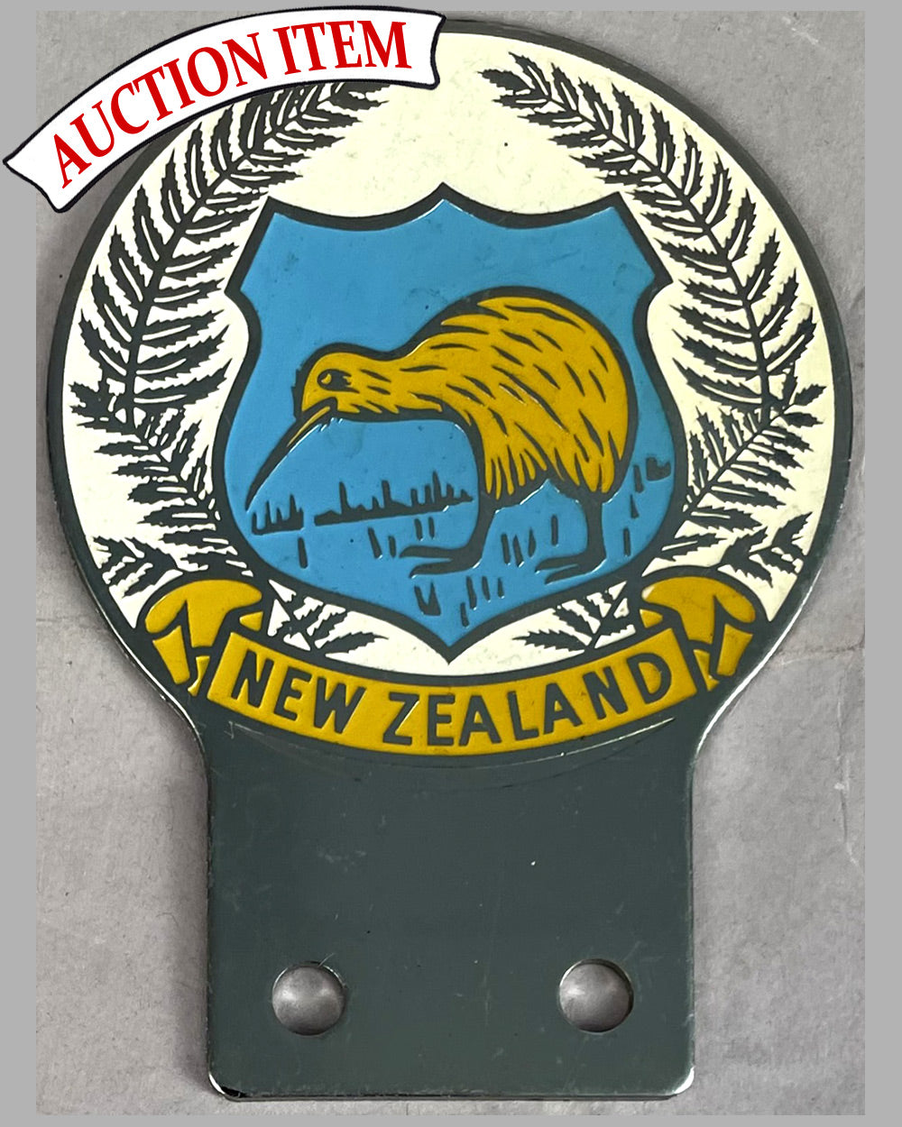 New Zealand bumper badge