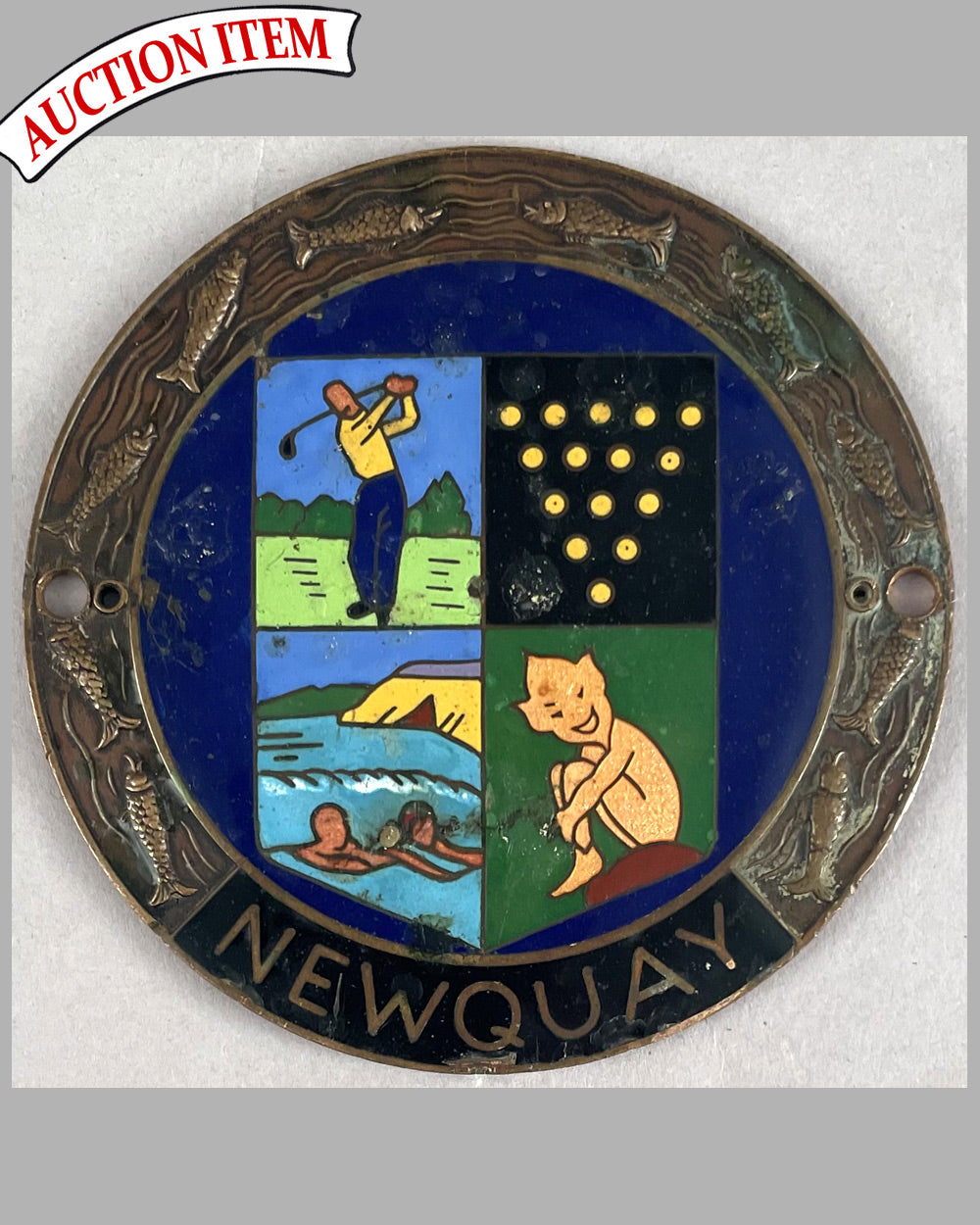 Newquay grill badge