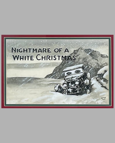 Nightmare of a White Christmas print 2