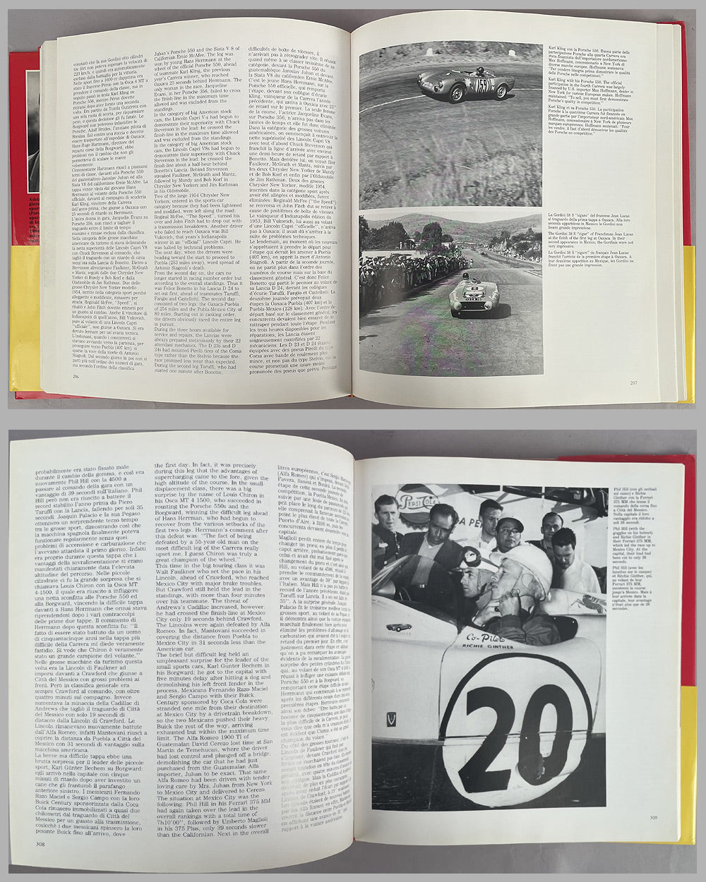 Carrera Panamericana “Mexico” book by Adriano Cimarosti, 1st edition, 1987 4