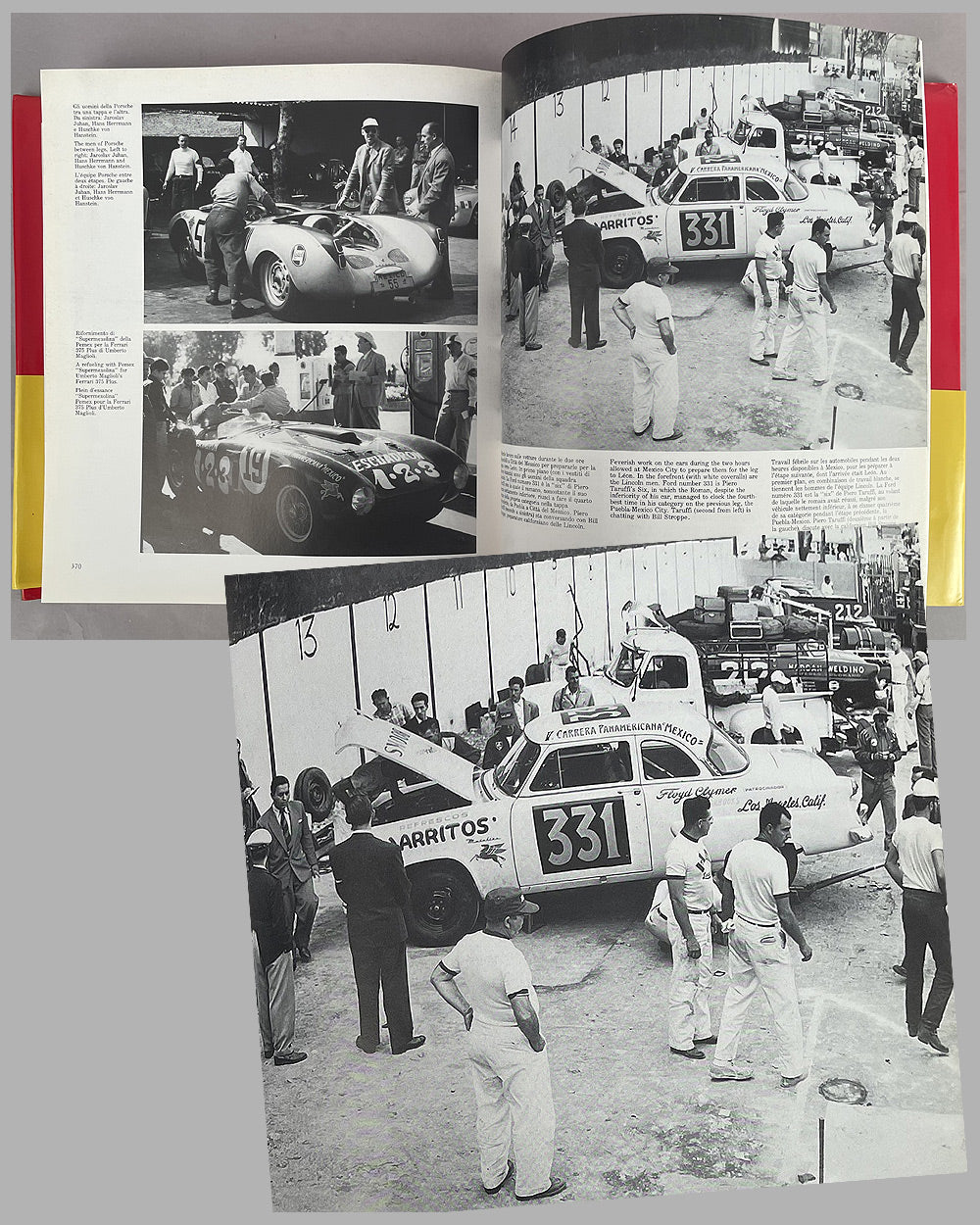 Carrera Panamericana “Mexico” book by Adriano Cimarosti, 1st edition, 1987