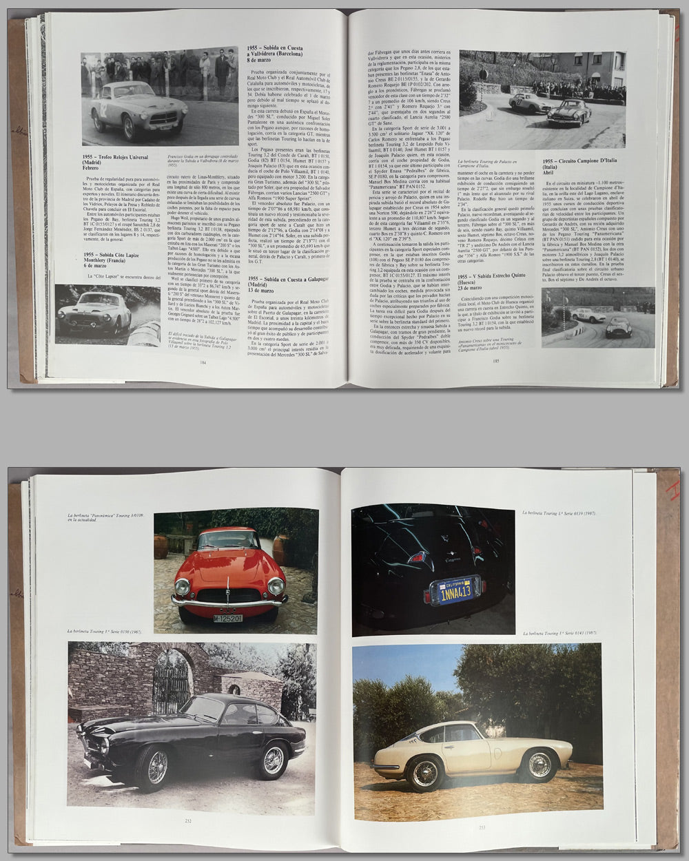 Ricart Pegaso - La Pasión del Automóvil book by Carlos Mosquera and Enrique Coma-Cros, 1988, 1st edition 3