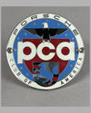 Porsche Club of America grill badge, (PCA)
