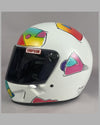 Simpson racing helmet designed and hand painted in acrylic by Peter Max for Herb Fishel 3