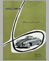 Porsche Type 356A Cabriolet factory brochure, 1955