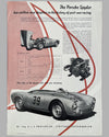 Porsche Type 550/1500 RS original factory brochure, mid 1950’s 2