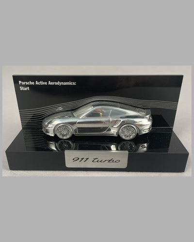 Porsche 911 Turbo aluminum factory model, very limited edition 2