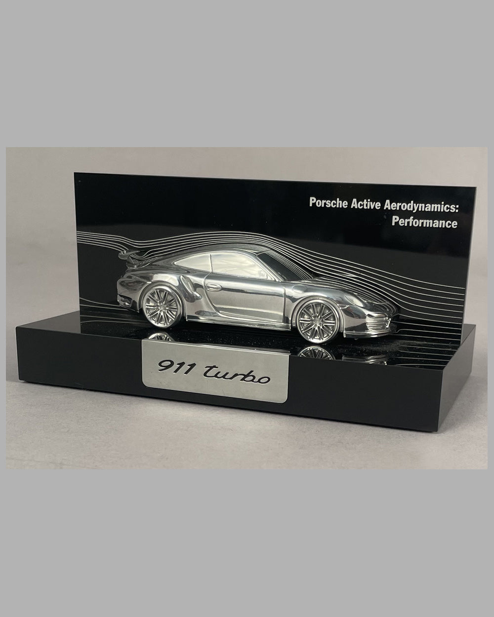 Porsche 911 Turbo aluminum factory model, very limited edition