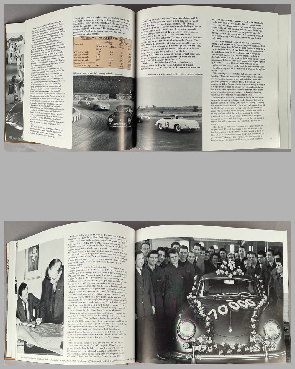 Porsche - Excellence Was Expected leather bound book by Karl Ludvigsen, 1st edition, 1972 2