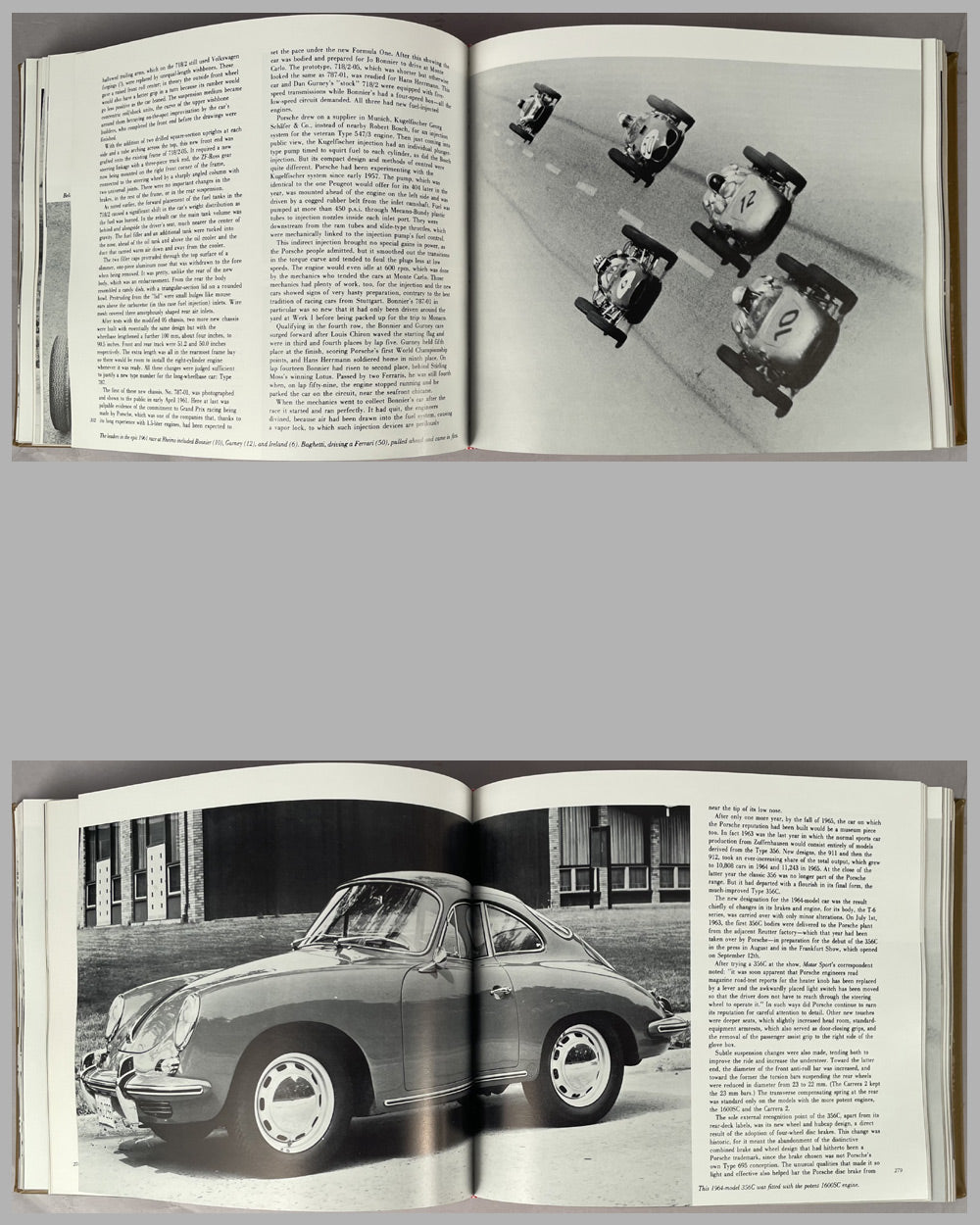 Porsche - Excellence Was Expected leather bound book by Karl Ludvigsen, 1st edition, 1972 4