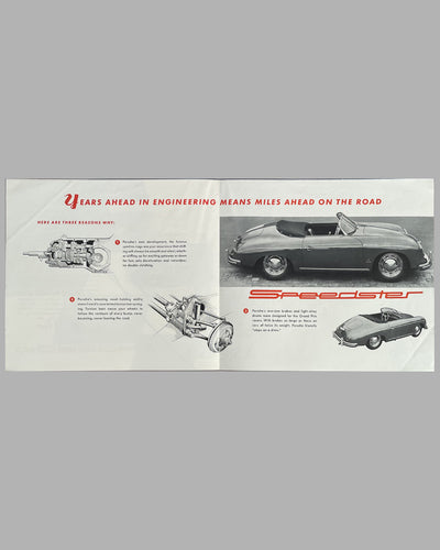 The Speedster by Porsche factory brochure, 1954 3