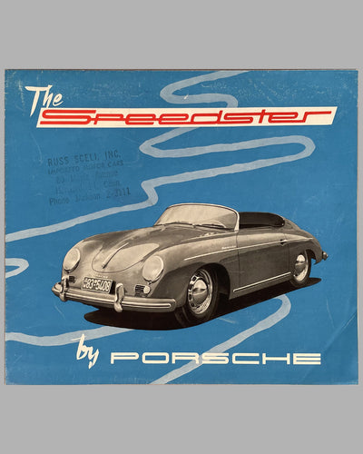The Speedster by Porsche factory brochure, 1954