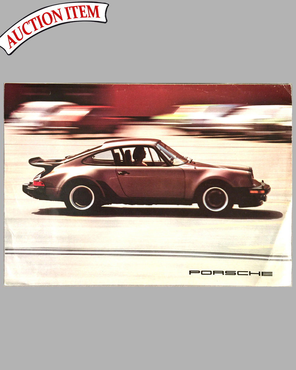 1976 Porsche full line factory sales brochure