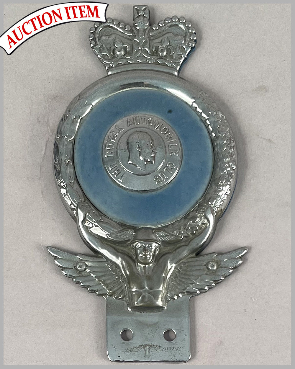 The Royal Automobile Club bumper or bar member’s badge