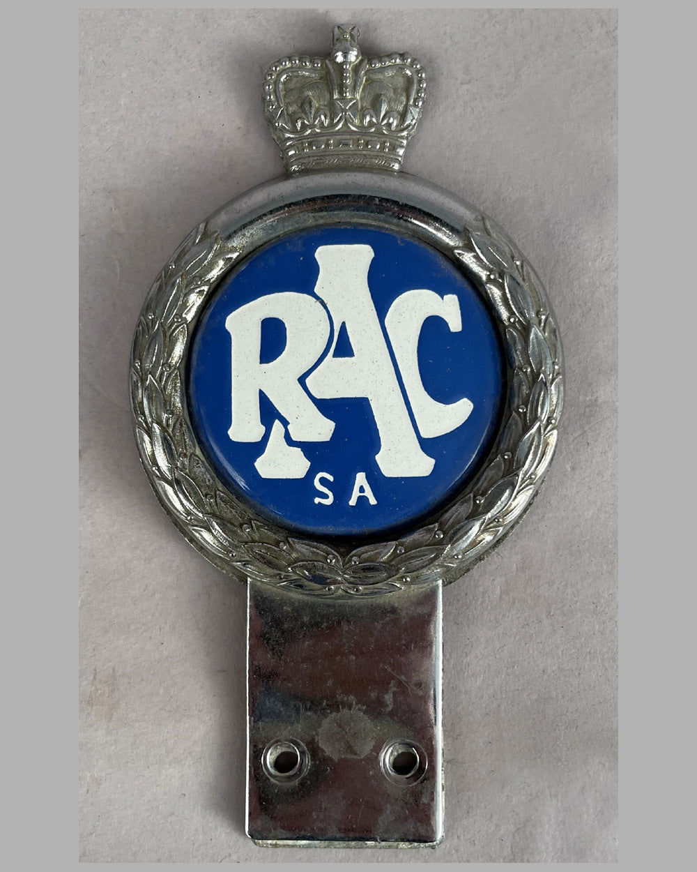 Royal Automobile Club (RAC), South Africa bumper / bar badge