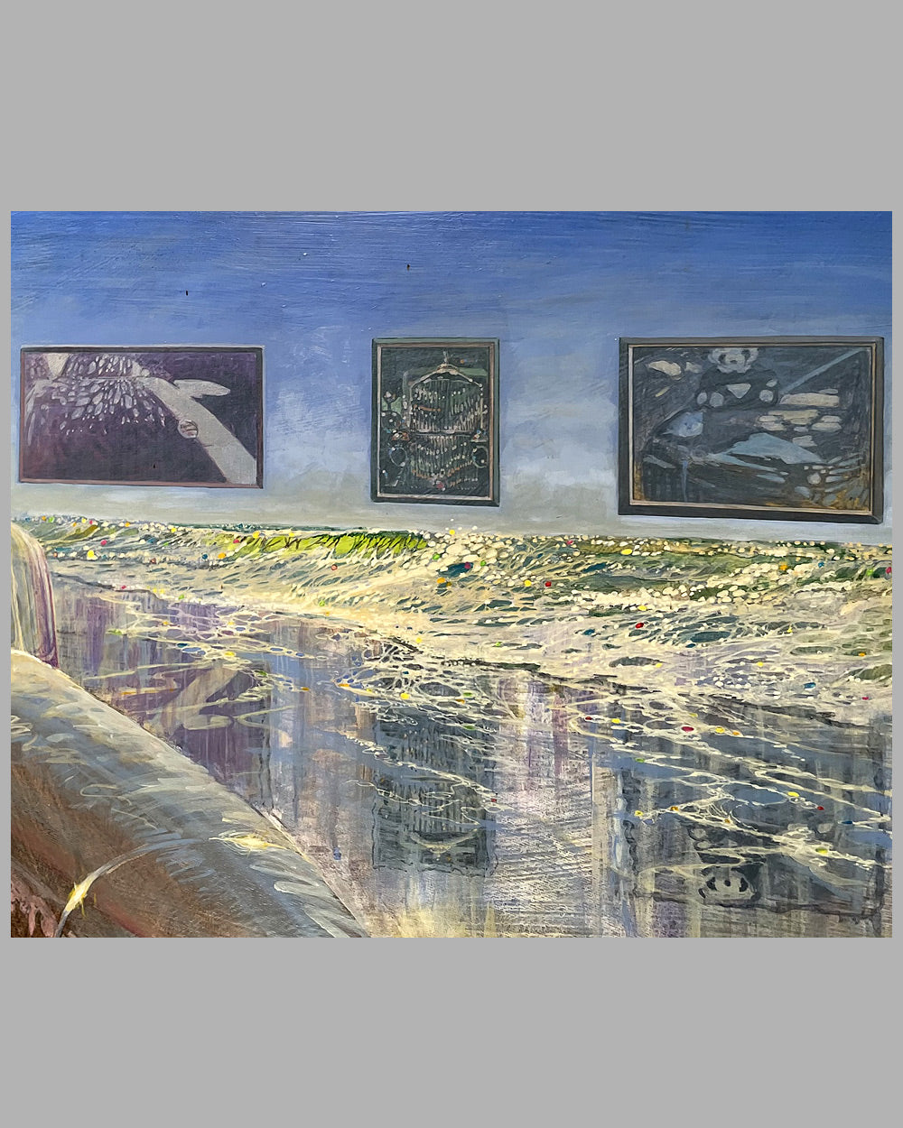 Racing Cars, Classic Cars painting by Bill Motta 3