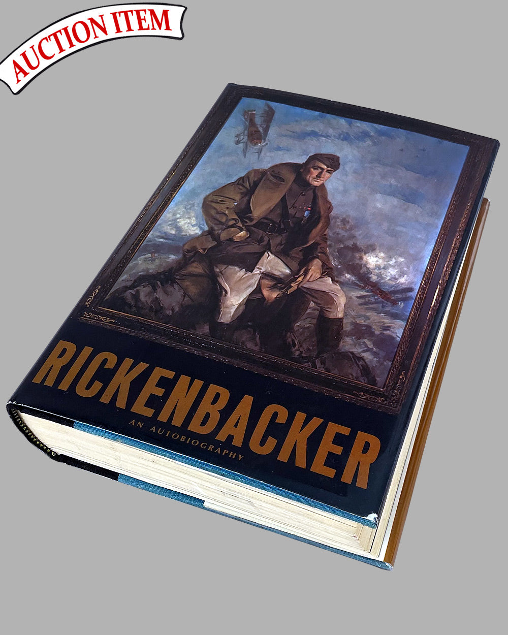 Rickenbacker - An Autobiography book, autographed by Edward Rickenbacker, 1st edition, 1967