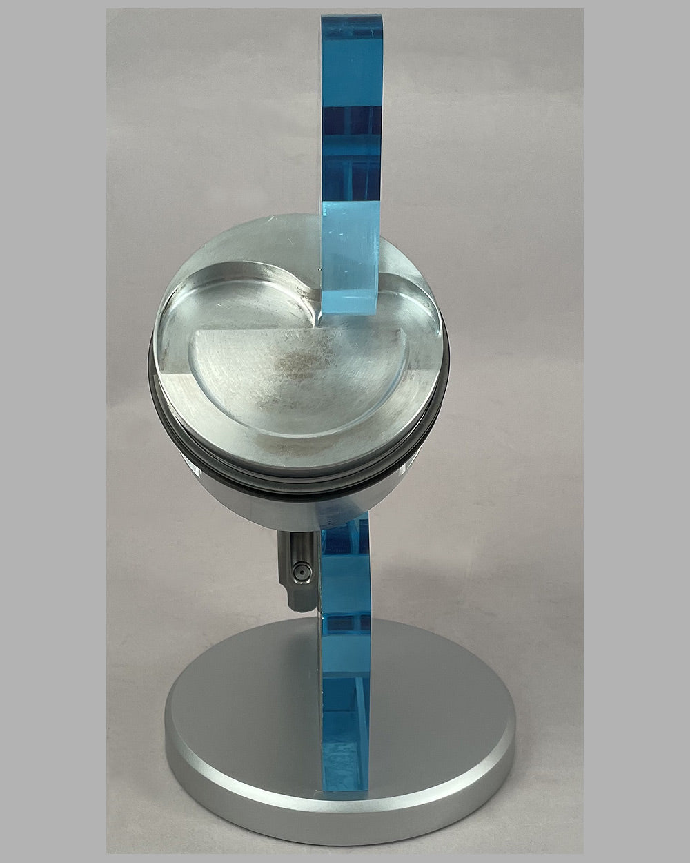 Piston and rod assembly from the Corvette C5R driven at the 24 Hours of Daytona in 2001