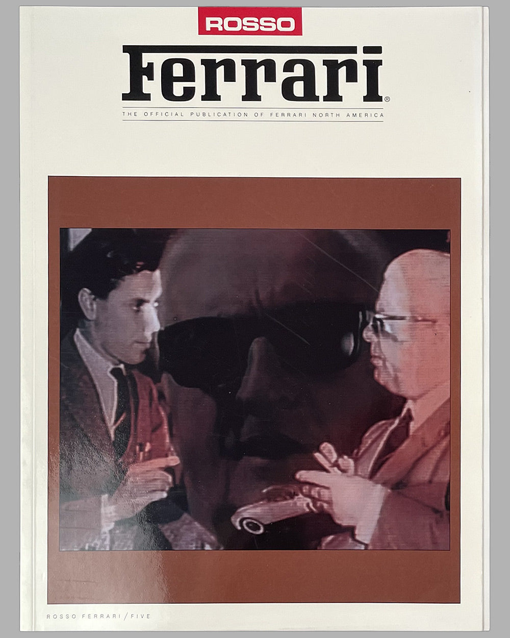 The first 8 issues of Rosso Ferrari, volumes 1-8, 1990-1993 7
