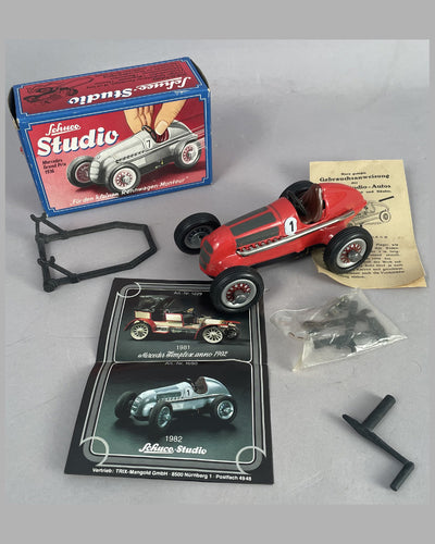 Schuco Studio 1050 1936 Mercedes Grand Prix metal toy