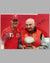 Michael Schumacher and Jose Froilan Gonzales factory color photograph, hand autographed by both drivers 2