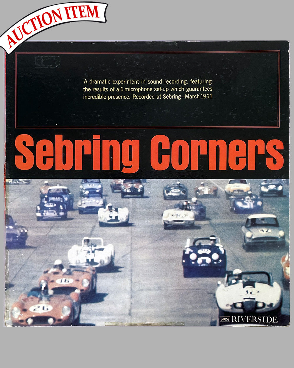 Sebring Corners, a Riverside vinyl record, 1961