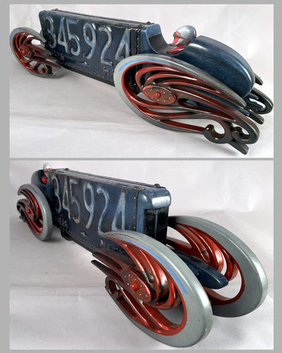 Indy Racer sculpture by Tony Sikorski, 2018 3