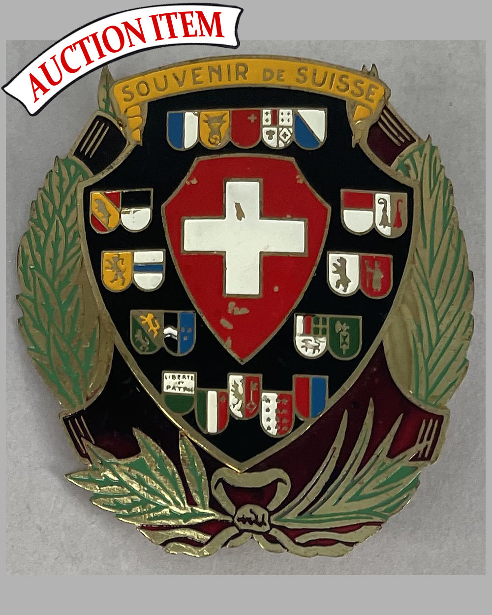 11 - Souvenir de Suisse grill badge