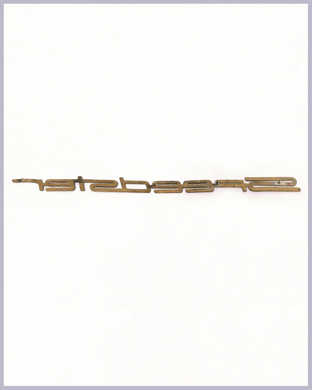 Porsche Speedster script, Germany, 1950&#39;s 2