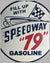 Speedway 79 Gasoline metal sign with enamel finish 2