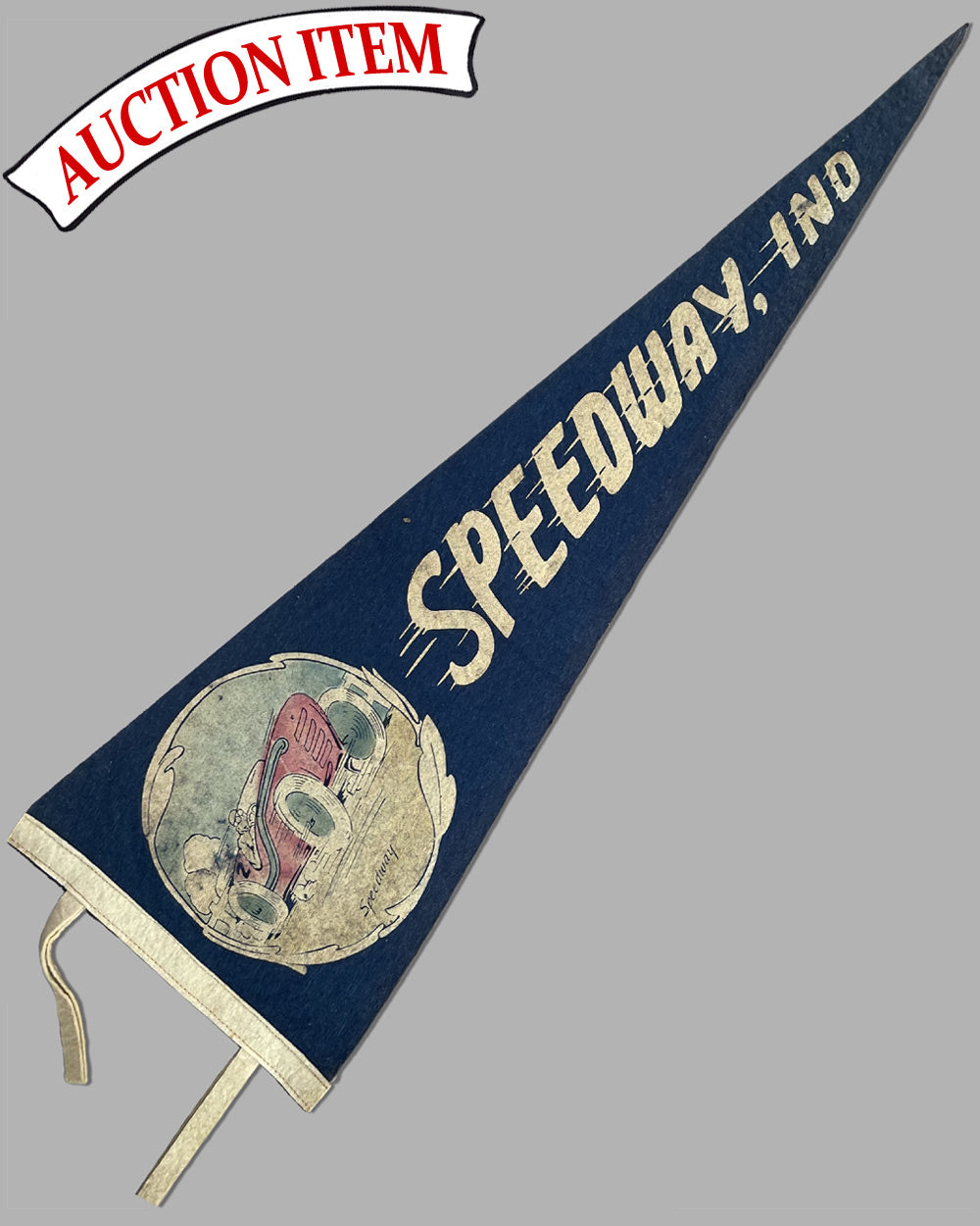 Speedway Indiana pennant, ca. 1940’s